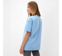 Женская футболка MINAKU : SPORTY & STYLISH цвет голубой, р-р 48 9843295