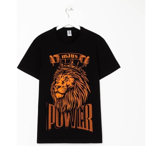 Мужская футболка KAFTAN "Power", черный, р. 54 7530626