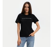 Футболка женская KAFTAN "Интеллигенция" черный, размер 40-42, 3639601