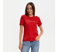 Футболка женская KAFTAN "Провокация" красный, размер 40-42, 3639610