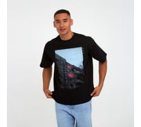 Футболка мужская KAFTAN "Окна" черный, размер 48 7025365