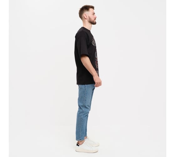 Футболка мужская KAFTAN "Be stgong" черный, размер 46 7025424