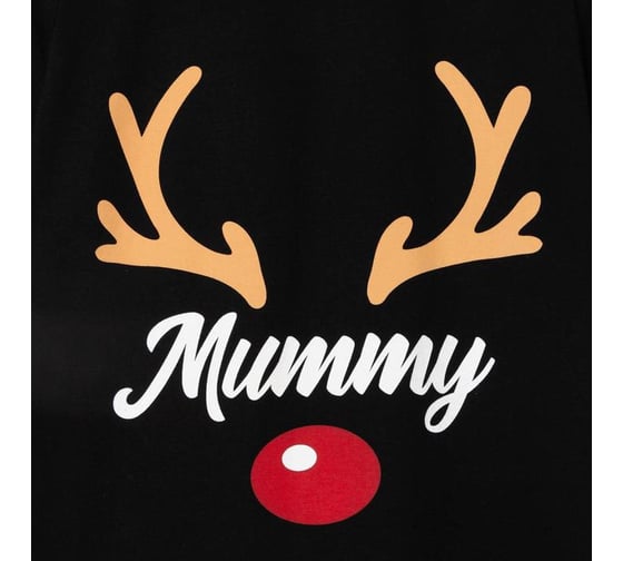 Футболка женская KAFTAN "Хmas mom" размер 40-42 4984395