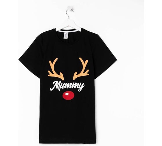 Футболка женская KAFTAN "Хmas mom" размер 48-50 4984397