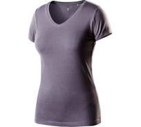 Женская футболка NEO Tools цвет серый, размер M 80-610-M