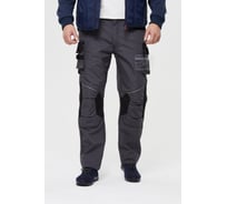 Брюки рабочие Delta Plus MACH2 Corporate цвет серый/черный, размер XXL MCPA2GNXX