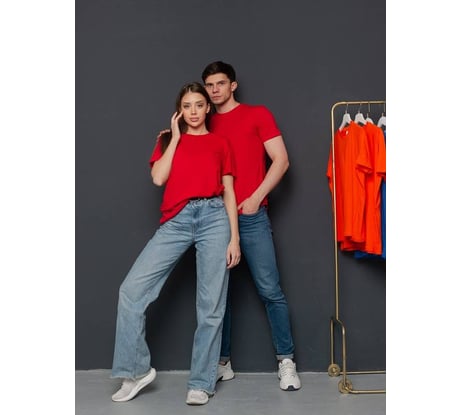 Футболка ООО ГУП Бисер красная, размер M 4670132023961