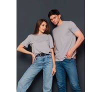 Футболка ООО ГУП Бисер серая, размер 4XL 4670132023725