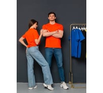 Футболка ООО ГУП Бисер оранжевая, размер S 4670132023022