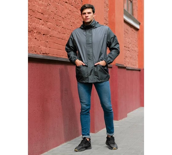 Куртка ООО ГУП Бисер Матрица ЛЮКС Grey размер 48-50, рост 170-176 4660391451018 1