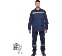 Комус Костюм рабочий летний м л28-КПК с СОП т.син 52-54/170-176(Леон Спецодежда) 1538727