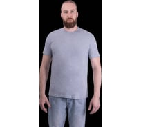 Футболка ГК Спецобъединение короткий рукав 160 г/м2, серая меланж (108 (2XL)), Бел 006.12/108