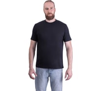 Футболка ГК Спецобъединение короткий рукав 160 г/м2, черная (100 (L)), Бел 006.11/100