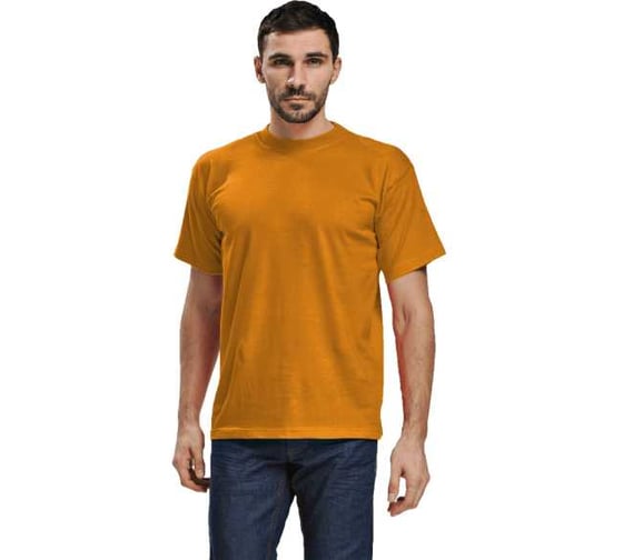 Футболка ГК Спецобъединение короткий рукав 160 г/м2, оранжевая (96 (M)), Бел 006.08/96 1