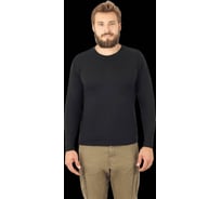 Футболка ГК Спецобъединение длинный рукав черная 160 г/м2 (104-108 (XL)), Бел 053.02/104