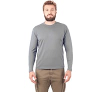 Футболка ГК Спецобъединение длинный рукав серая 160 г/м2 (128-132 (4XL)), Бел 053.05/128