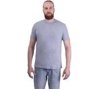 Футболка ГК Спецобъединение короткий рукав 160 г/м2, серая меланж (128 (7XL)), Бел 006.12/128