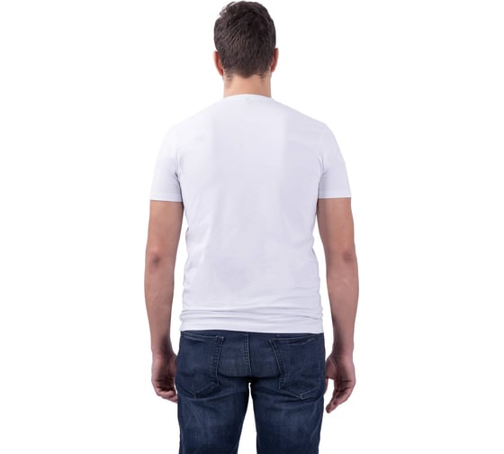 Футболка ГК Спецобъединение с лайкрой мужская белая (112 (3XL)), Бел 551.01/112