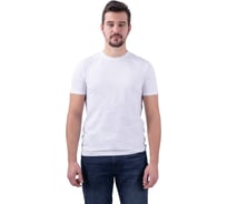 Футболка ГК Спецобъединение с лайкрой мужская белая (104 (XL)), Бел 551.01/104