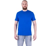 Футболка ГК Спецобъединение короткий рукав 160 г/м2, василек (112 (3XL)), Бел 006.03/112