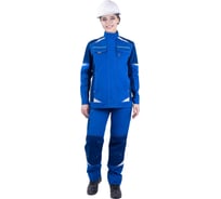 Женская куртка Iform ТУРБО SAFETY от механических воздействий и ОПЗ, василек/синий (104-108, 158-164), Кур 691/104/158