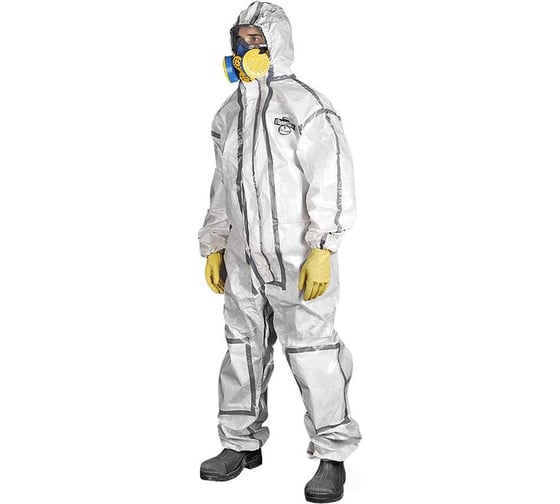 Комбинезон Lakeland ChemMAX 2 (CT2S428), белый (116-124 (XXL)), Одо 023/116 1