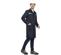 Мужской халат ГК СпецобъединениеОПЕРАТОР от общих производственных загрязнений (облегченный), цвет темно-синий (96-100 Хал 880/96/182