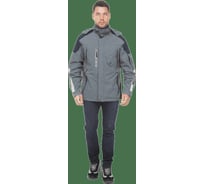 Куртка-штормовка Iform РЕСПЕКТ, серый-т/синий (88-92, 182-188), Кур 703/88/182