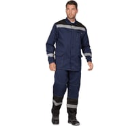 Костюм ГК Спецобъединение ПРОФЕССИОНАЛ летний, т/синий-черный (Куртка+брюки) (88-92, 170-176), Кос 034/88/170