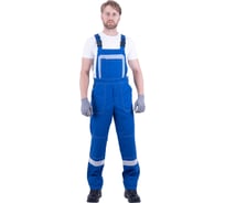 Мужской костюм ГК Спецобъединение РАЦИОНАЛИЗАТОР от механических воздействий и ОПЗ (куртка, полукомбинезон), василёк/се Кос 002/128/170