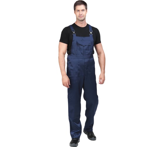 Мужской костюм ГК Спецобъединение ОПЕРАТОР от механических воздействий и ОПЗ (куртка, полукомбинезон), цвет темно-синий Кос 005.1/104/182 1