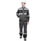 Мужской костюм ГК Спецобъединение ГРАНИТ НЕО от механических воздействий и ОПЗ (куртка, полукомбинезон), серый/черный ( Кос 460.1/96/170 1