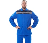 Костюм URSUS "АКТУАЛ" куртка/брюки, цвет василек/темно-синий, ткань саржа КОС332-031/48-50, 182-188