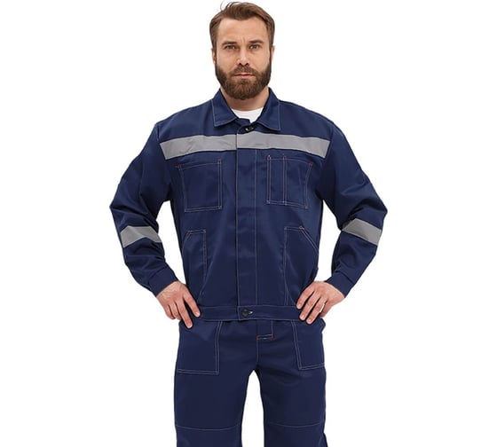 Костюм URSUS "ЛЕГИОН" куртка/брюки, темно-синий КОС819-001/64-66, 170-176
