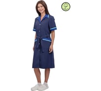 Халат женский URSUS "Прибой" цвет темно-синий/васильковый/голубой ХАЛ508-011/48-50, 158-164