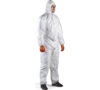 Защитный легкий комбинезон с капюшоном Jeta Safety из полипропилена, 40 г/м, размер M JPC04