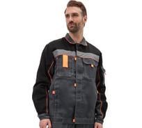 Костюм URSUS "РОЛЬФ" куртка/полукомбинезон, цвет темно-серый/черный КОС122-336/64-66, 170-176