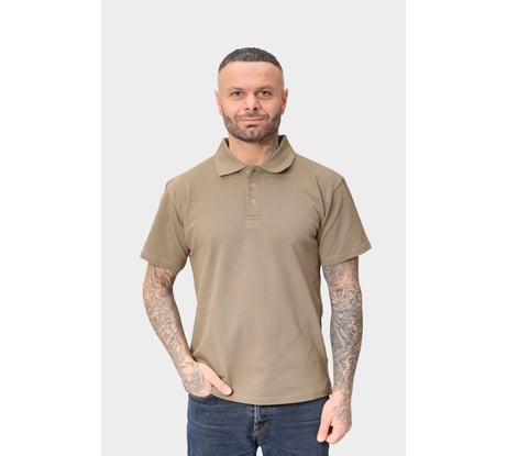 Поло Orlov-sky 210 гр/м2, р-р 48-50, цвет зеленый сумрак, 320055/4 4670093485464