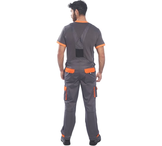 Контрастный полукомбинезон PORTWEST Texo TX12, размер XXL TX12GRRXXL