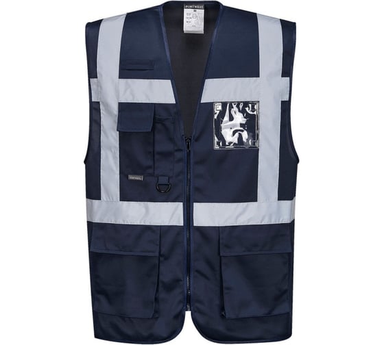Жилет PORTWEST Iona Executive с карманами F476, р. XXL F476NARXXL 1