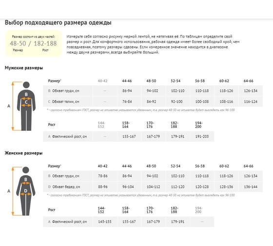 Мужской полукомбинезон Спецрегион Трио 11-21-41/56-58_182-188