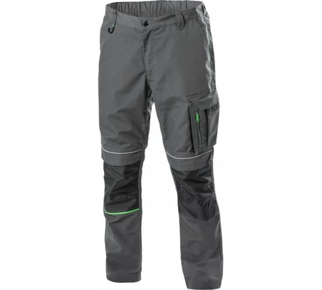 Брюки рабочие HOEGERT TECHNIK LEMBERG темно-серые M (50) HT5K802-1-M