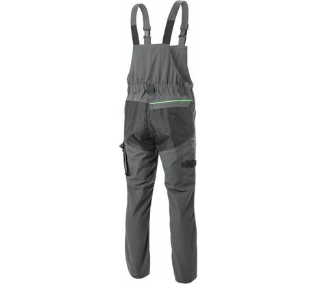 Полукомбинезон рабочий HOEGERT TECHNIK LEMBERG темно-серый 2XL (56) HT5K801-1-2XL