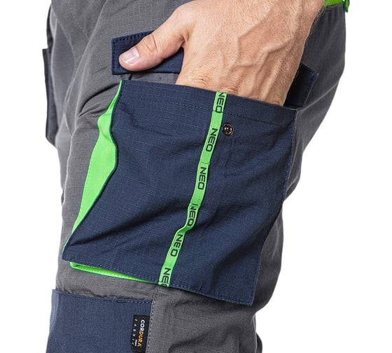 Рабочие брюки NEO Tools PREMIUM, рипстоп, размер XXL 81-227-XXL