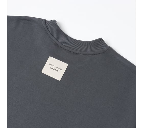 Футболка мужская MIST Men's casual размер 48, графитовый 9670525