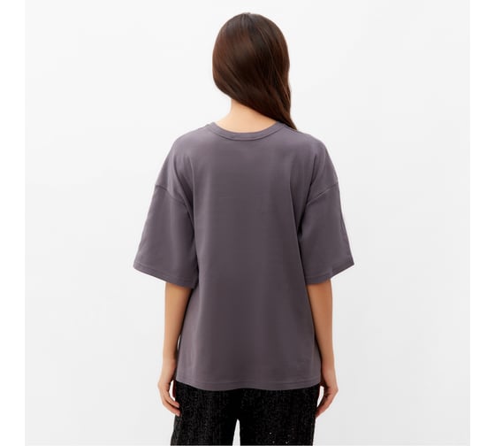 Футболка женская MIST Moscow размер L-XL, серый 9941271