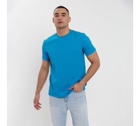 Футболка мужская MINAKU Basic line MAN цвет бирюза, размер 54 9336744