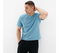 Футболка мужская MINAKU Basic line MAN цвет голубой, размер 50 7586051
