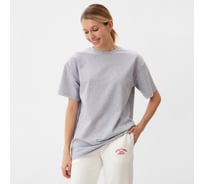 Футболка женская MINAKU цвет светло-серый, размер 46 9685968