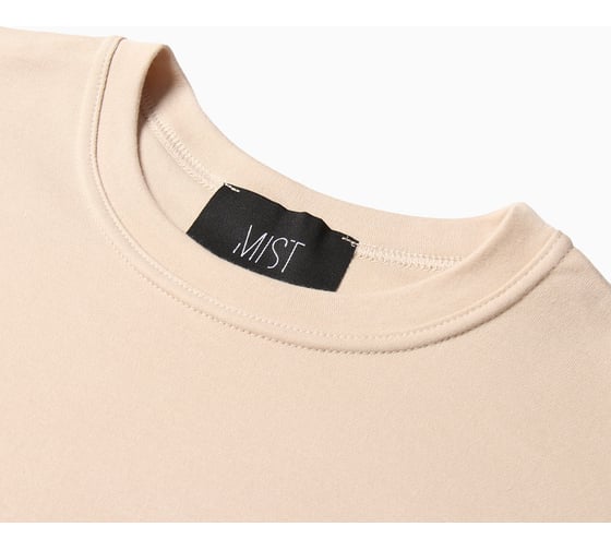 Футболка женская MIST Basic, бежевый, размер L-XL 9718819